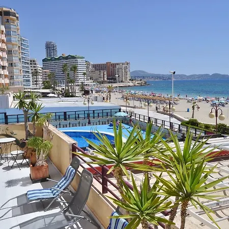 Primera Linea De Playa, Topacio 1 Apartament *