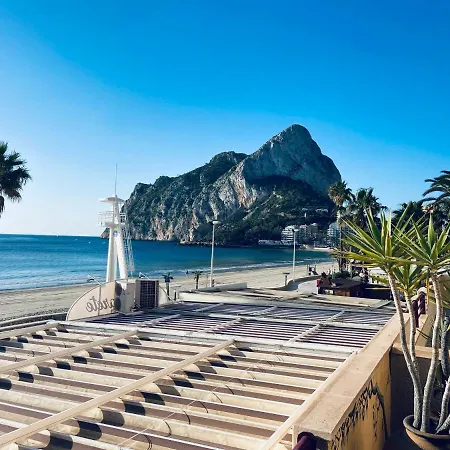 Primera Linea De Playa, Topacio 1 Appartement Calp